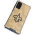 NFL New Orleans Saints Double Vision Galaxy S20 FE Clear Case